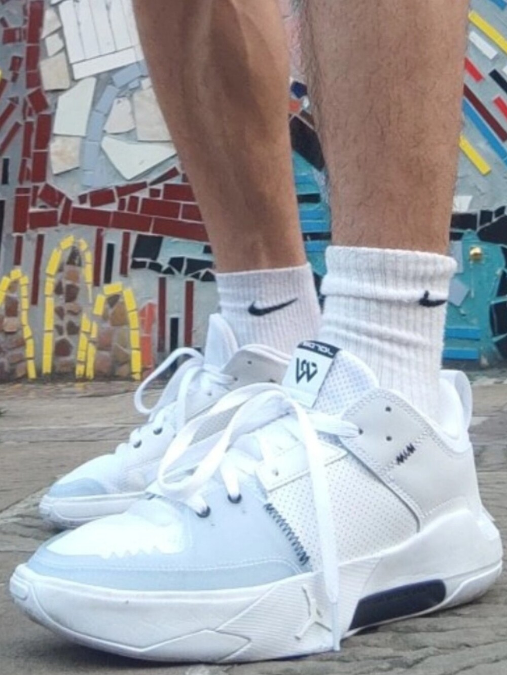 Jordan One Take 5 White/Black/Arctic Punch Sneakers